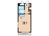 グレイス芦屋 1Rの間取り
