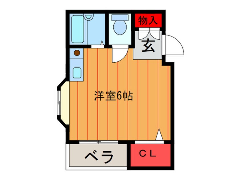 間取図 サンロード有馬