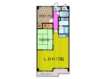 間取図 第５大原マンション