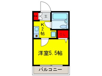 間取図 クレスト２５