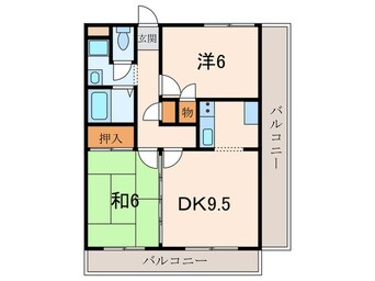 間取図 ベルテック武庫川