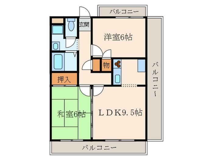 間取り図 ベルテック武庫川
