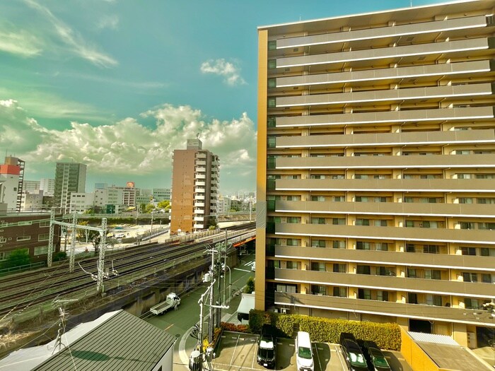 室内からの展望 セントリヴィエ大阪梅田