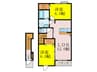 アラバスタ 2LDKの間取り