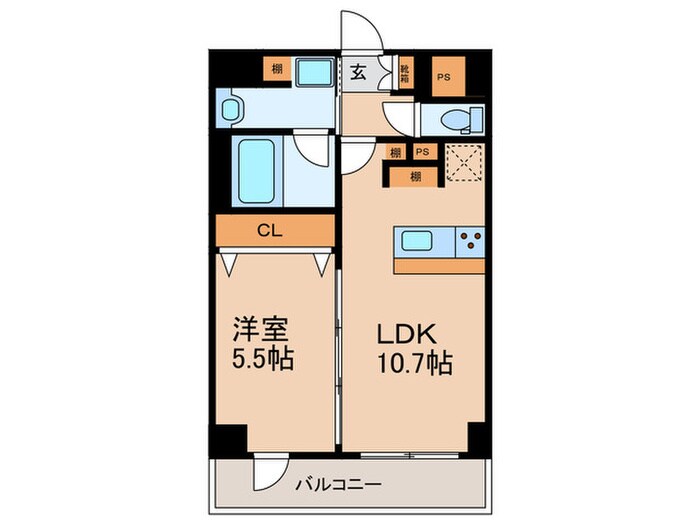間取り図 ハピネスガーデン新大阪