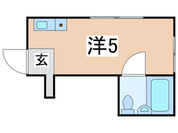 間取り図 ラパンジ－ル天王寺