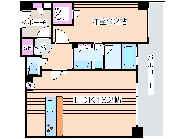 間取り図 ＰＨＯＥＮＩＸ日本橋高津