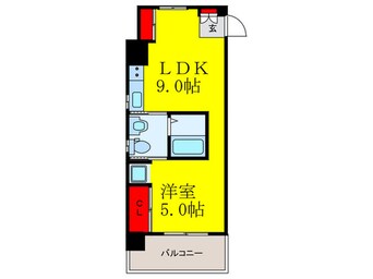 間取図 ＮＥＸＴ　ＳＴＡＧＥ都島