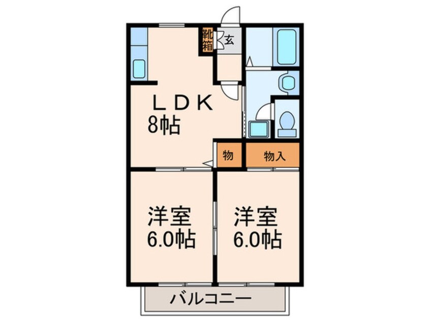 間取図 グリーン・タウン２１