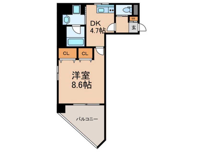 間取図 サンシャイン徳井