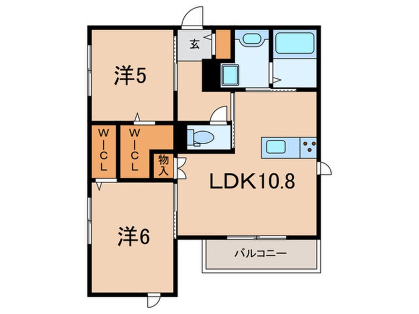 間取図 へーベルメゾン城ケ堀