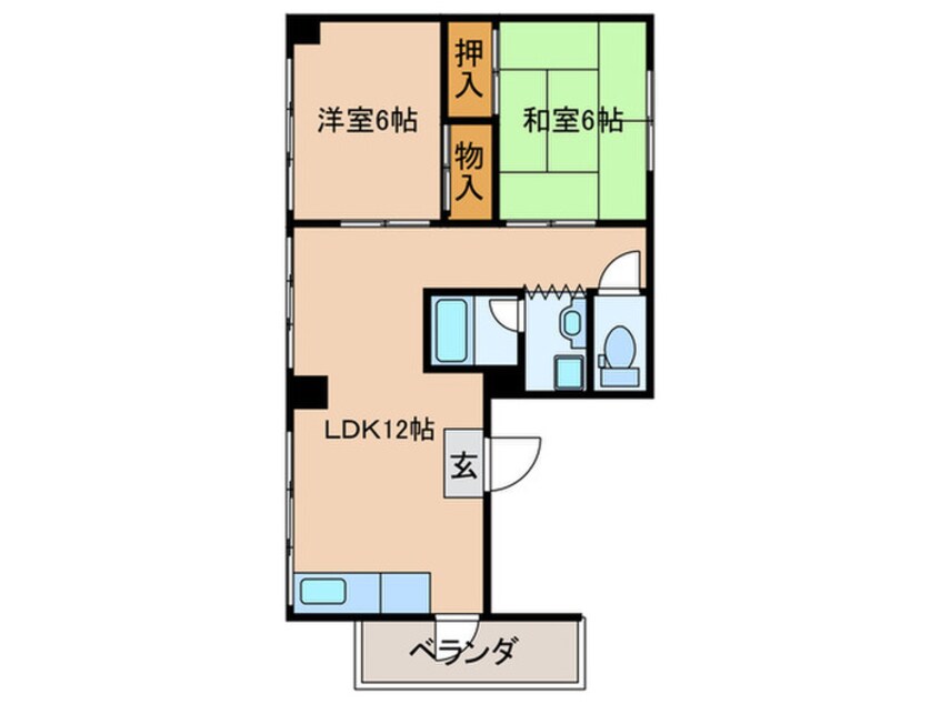 間取図 セント大正