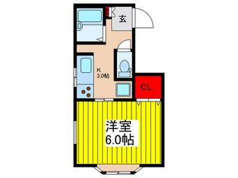 間取図 北村ハイツ