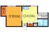 センチュリ－ロイヤル小阪 1DKの間取り