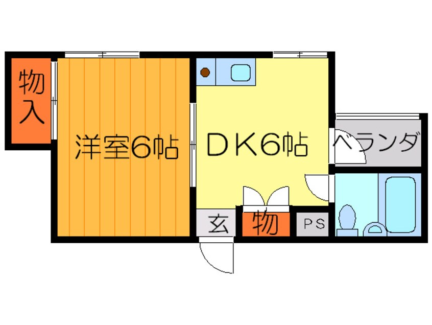 間取図 センチュリ－ロイヤル小阪