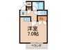 千里山パ－クヒルズ 1Rの間取り