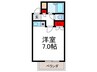 千里山パ－クヒルズ 1Rの間取り
