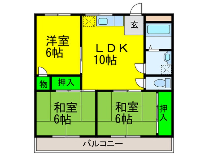 間取図 Ｔ・Ｍペガサス