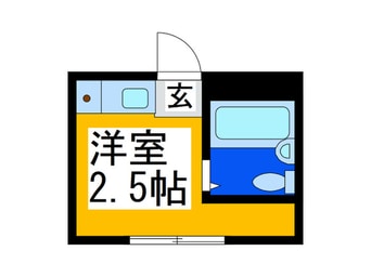 間取図 萩原天神ハイツ