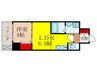 ｸﾛｰﾊﾞｰ･ｸﾚｱ石橋阪大前 1LDKの間取り