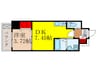 ｸﾛｰﾊﾞｰ･ｸﾚｱ石橋阪大前 1DKの間取り