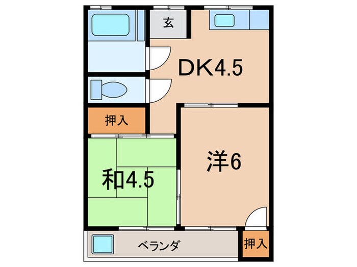 間取り図 エイコーハイツ