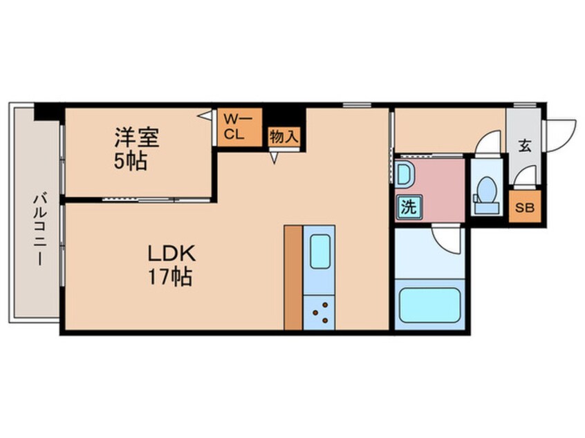 間取図 シルトクレーテ三条