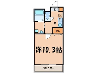 間取図 アンプル－ルリヒト