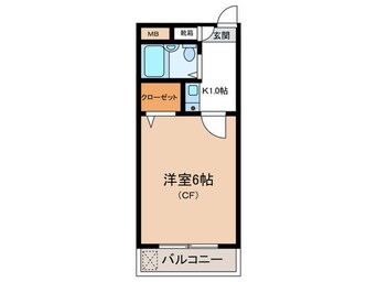 間取図 ロイヤルメゾン石橋