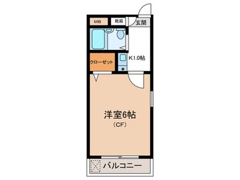 間取図 ロイヤルメゾン石橋