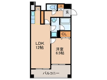 間取図 グランド－ルサンパティオ