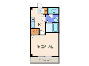 間取図 アマ－ベル　シオエ