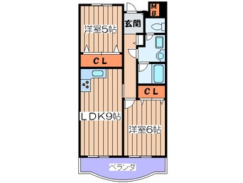 間取図 コートサンファイン