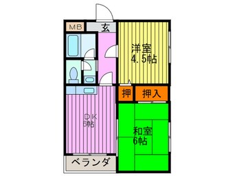 間取図 ラウンドⅡ高殿