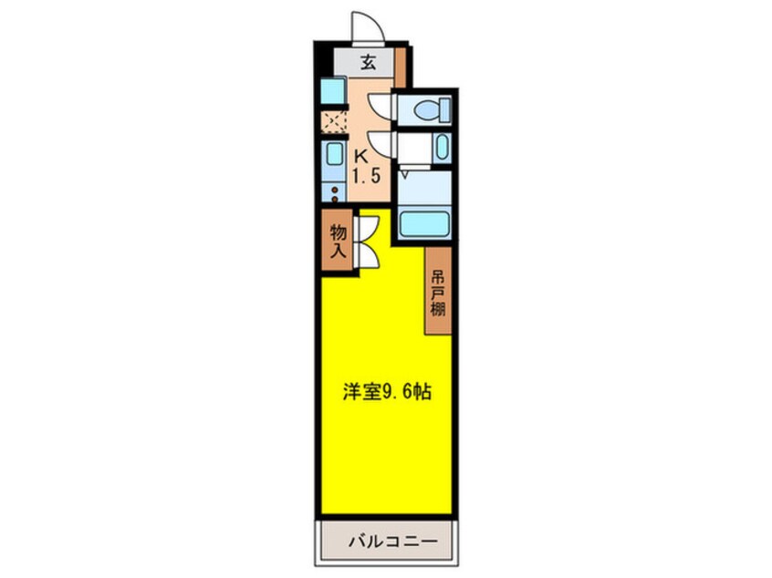 間取図 サンエスパシオ美園