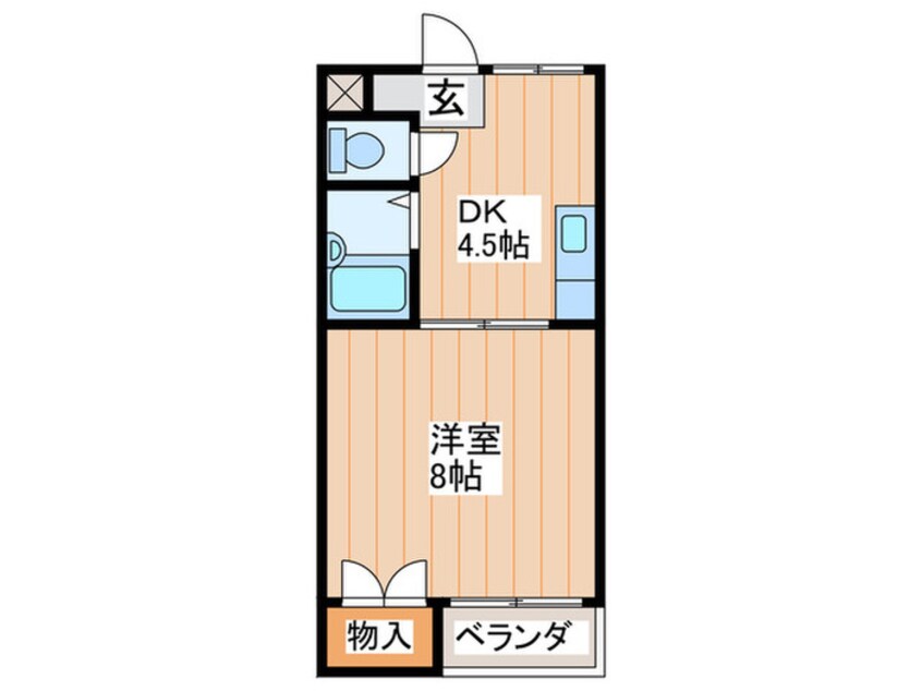 間取図 マンション　サンベル