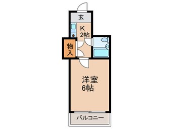 間取図 フレアＫ