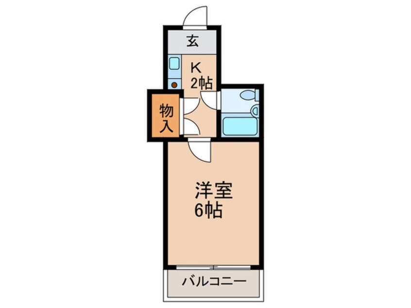 間取図 フレアＫ