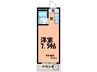 第２瓢箪山ハイツ 1Rの間取り