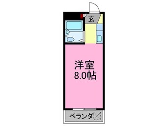 間取図 第２瓢箪山ハイツ