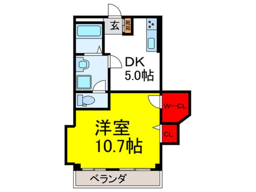 間取図 千里ﾛｲﾔﾙﾊｲﾂ