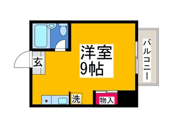 間取図 アミューズマンションむさしⅡ