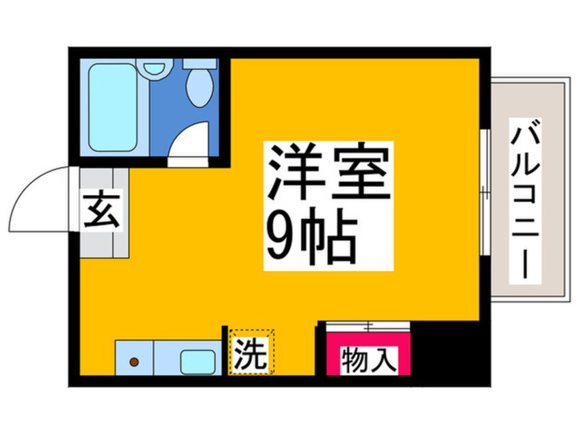 間取図 アミューズマンションむさしⅡ