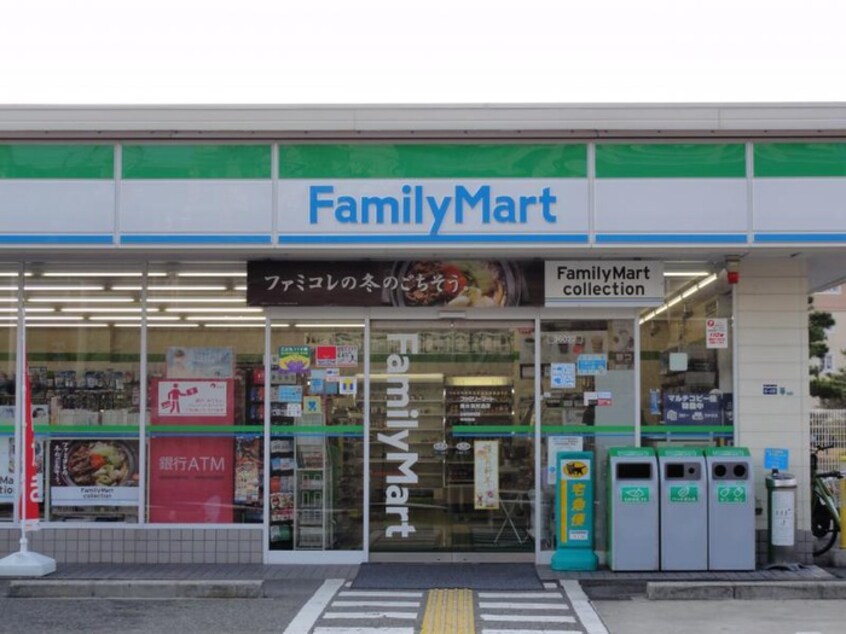 ファミリーマート垂水海岸通店(コンビニ)まで350m ガーデンハイム五色山B棟