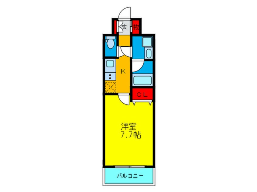 間取図 LaDouceur九条