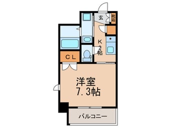 間取図 ｴｲﾍﾟｯｸｽ京町堀(902)