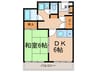 メゾンコヤマ 1DKの間取り