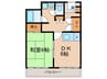 メゾンコヤマ 1DKの間取り
