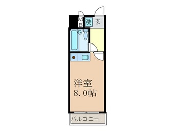 間取図 ミフネセントラルベア東三国