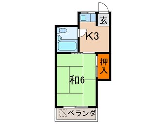 間取図 岸田ハイツ